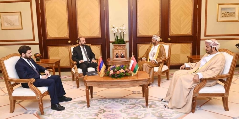 Sultanate of Oman and Armenia review friendly relations and cooperation in various fields