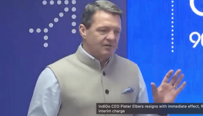الرئيس التنفيذي لـ IndiGo بيتر إلبرز يستقيل بأثر فوري، وراهول بهاتيا يتولى المهمة مؤقتًا